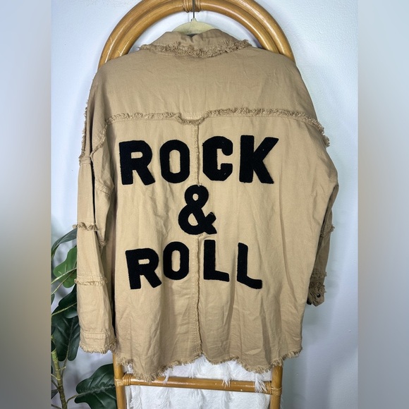 Elan Jackets & Blazers - Elan Brown Rock & Roll Jacket Top sz S